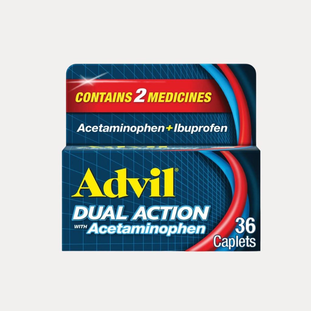 advil dual action with acetaminophen 36