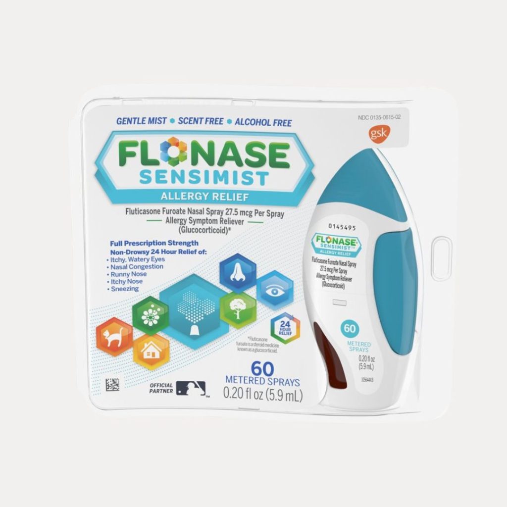 flonase sensimist metered sprays 60