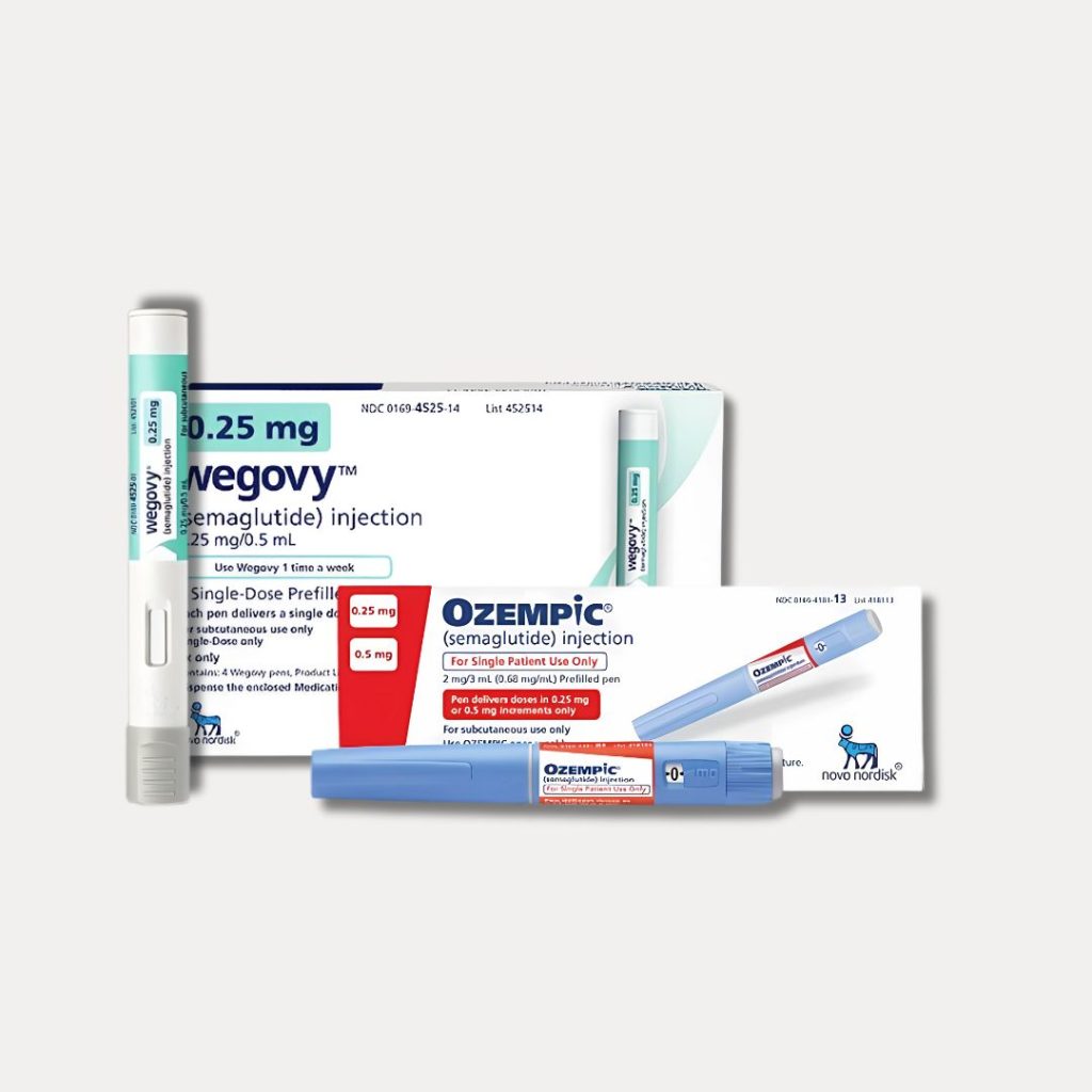 ozempic and wegovy products